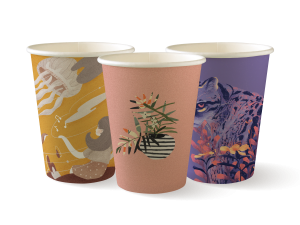 BioPak Art Series 16oz paper cup