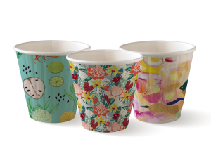 Double Wall Art Series 8oz (90mm) paper cup