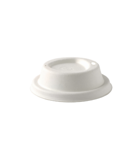 8oz BioPak White Paper Lid 80mm