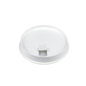 8oz BioPak White Paper Lid