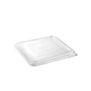 Sugarcane Container 3/4/5 Compartment Clear PET Lid