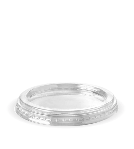 BioPak PLA Flat Lid 60-280ml NO HOLE