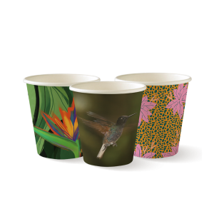 BioCup Art Series SIngle Wall Coffee Cups