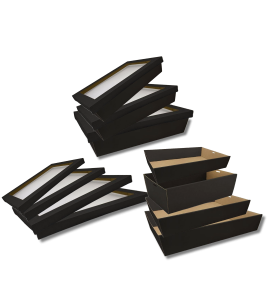 Black Window Catering Trays