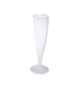 Plastic Champagne Flute - 2-piece 135ml