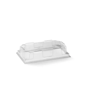 Extra Small BioBoard Sushi Tray PET Lid