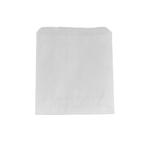 Greaseproof-lined #1 Square White Paper Bag