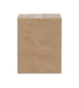 Greaseproof-lined #1 Flat Long Paper Bag
