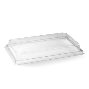 Large BioBoard Sushi Tray PET Lid