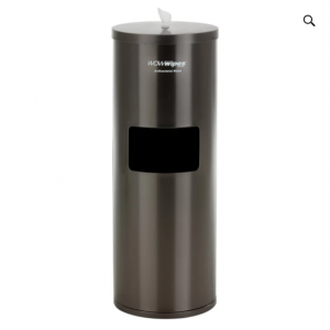 Wow Wipes Dispenser and Bin - Gun Metal Grey