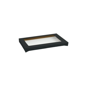 Black Window Catering Tray Lid - Small