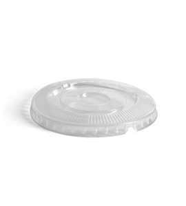 PET Flat Lid for Sundae Gelato Cup