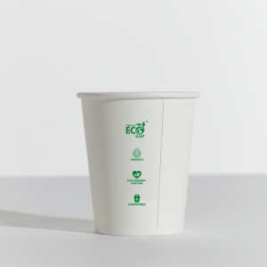 Single Wall White Coffee Cup