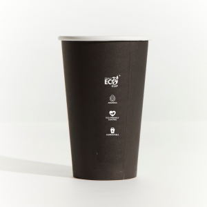 Single Wall Black Coffee Cup