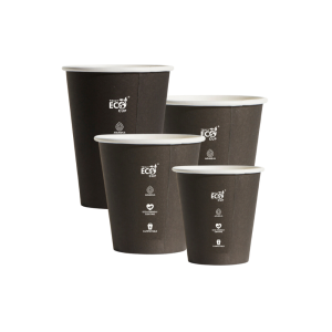 Single Wall Black Cups