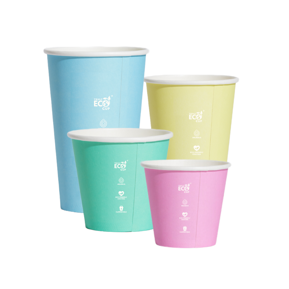 Single Wall Pastel Cups Sydney Packaging