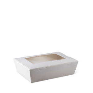 Extra small window lunch box white