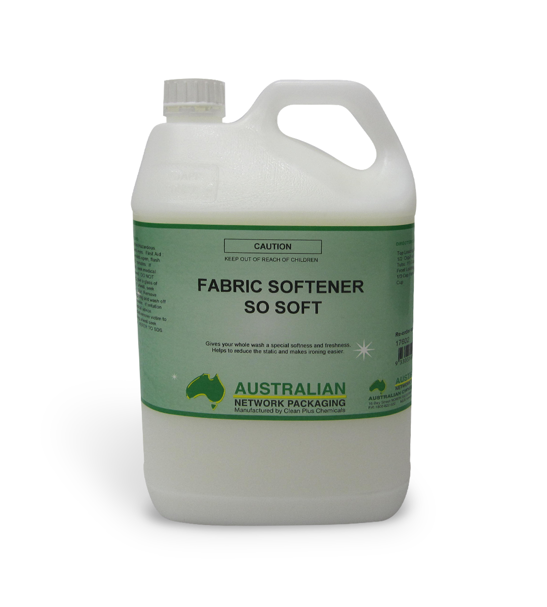 Fabric Softener So Soft 5L Sydney Packaging