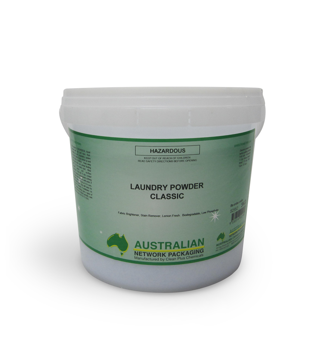 Laundry Powder Classic 5kg Sydney Packaging