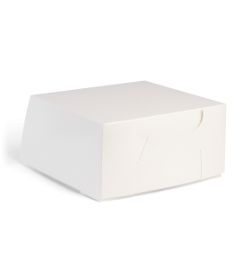 White Cake Box