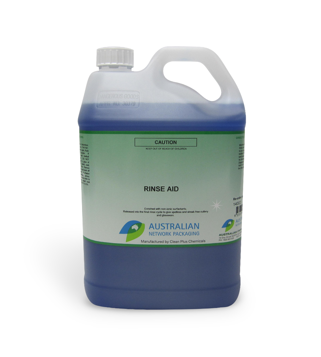 Rinse Aid 5L Sydney Packaging